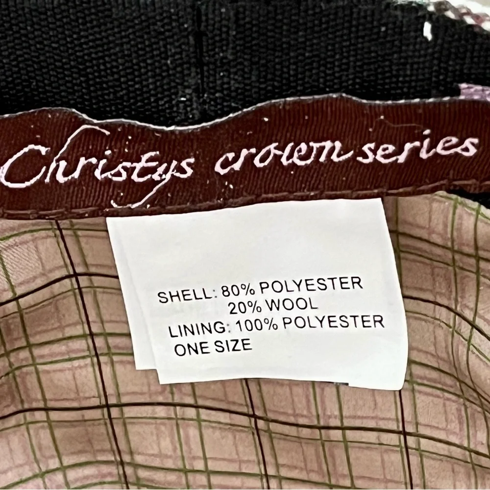 Men's Gray Tweed Cap